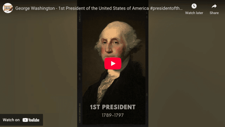 George Washington - 1st President of the United States of America